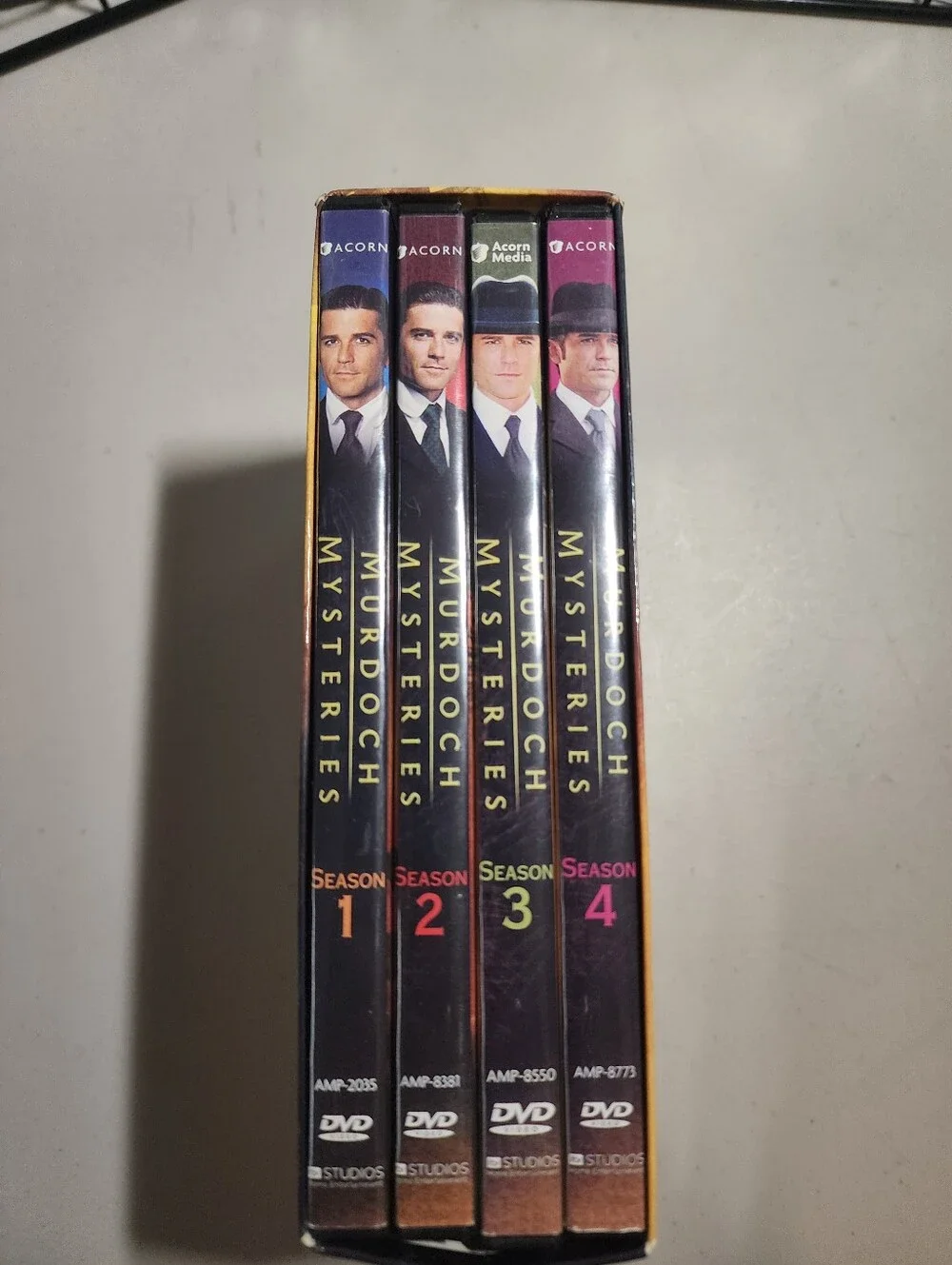 Murdoch Mysteries Collection Seasons 1–4 DVD Box Set – NEW & SEALED